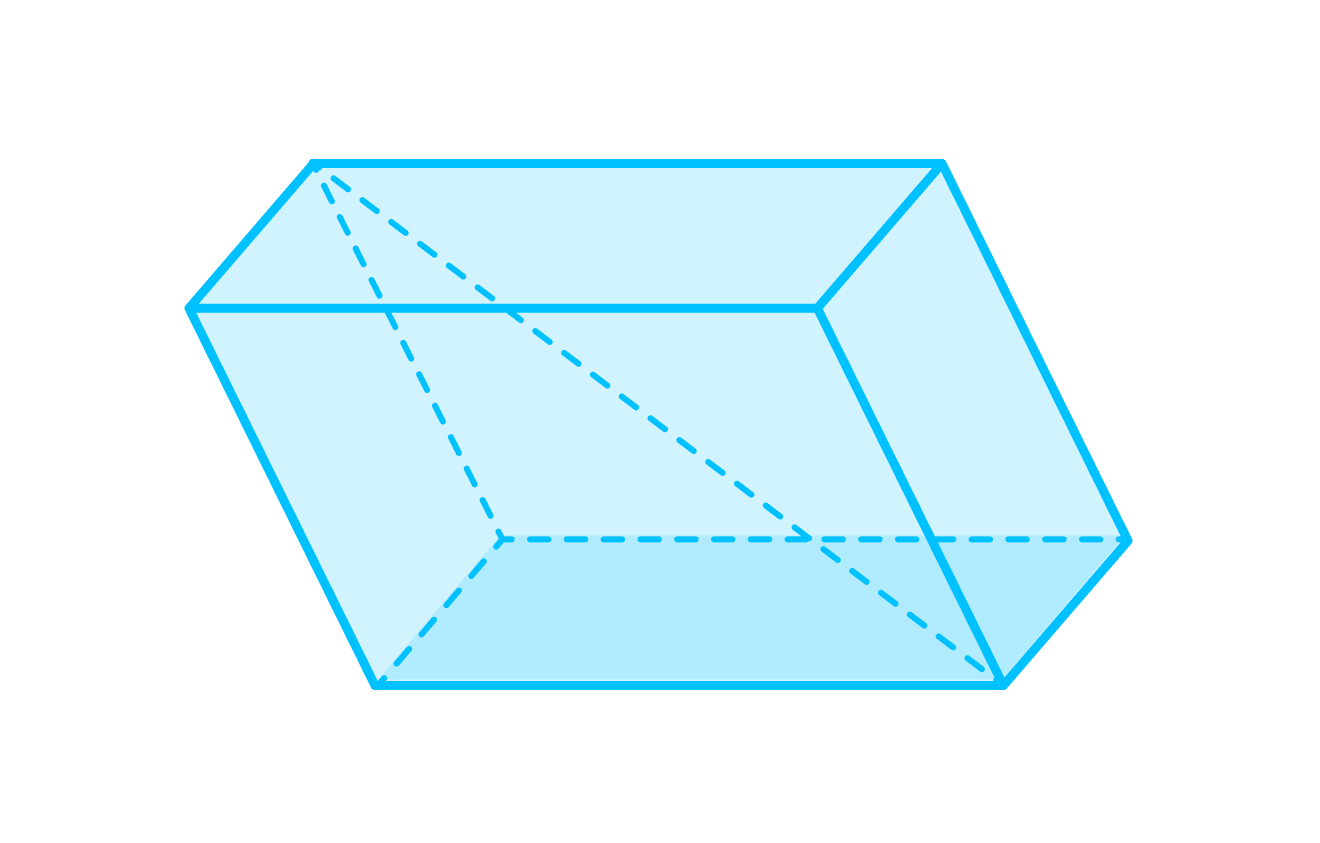Треугольный параллелепипед. Параллелепипед на белом фоне. Параллелепипед на прозрачном фоне. Параллелепипед с гранями ромбами.