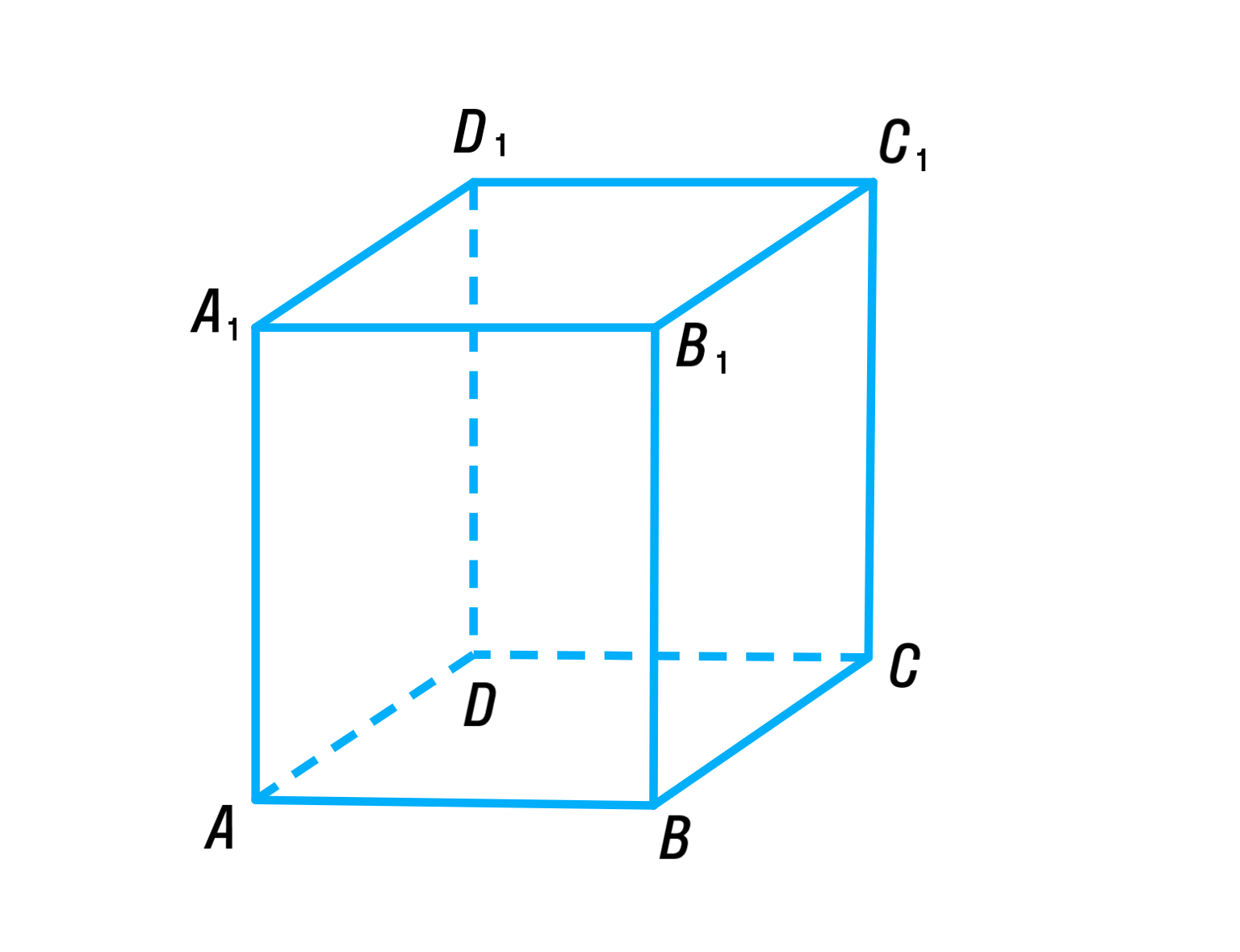 Четырехугольная призма рисунок